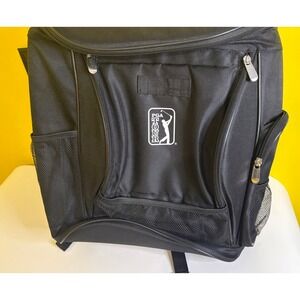 NWT PGA Tour Golf Bag Backpack Cooler Insulated Black 12 Hour Ice Retention